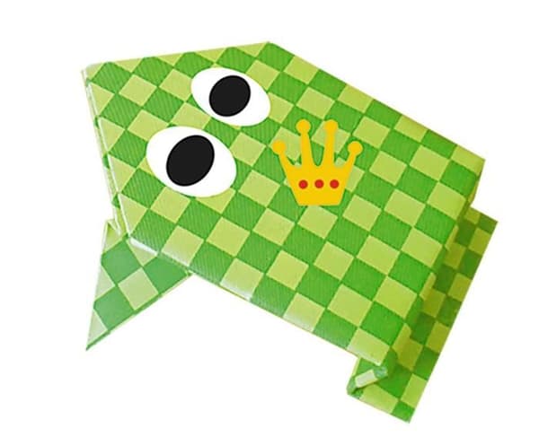 Origami-kit - Fridolin - Groda - 20 Ark - 4 Mönster - För Barn Från 6 År