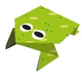 Miniatyrbild 5 av 6: Origami-kit - Fridolin - Groda - 20 Ark - 4 Mönster - För Barn Från 6 År