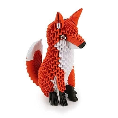 ORIGAMI 3D 501843 - ORIGAMI 3D FOX - VACKER 3D PAPPERSSKULPTUR A