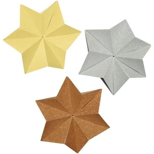 Fällande metalliskt papper Ursus 20x20 cm - Paket om 100