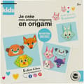 Miniatyrbild 1 av 2: Origamipapper - Block med 16 ark - 15 x 15 cm - Söta djur