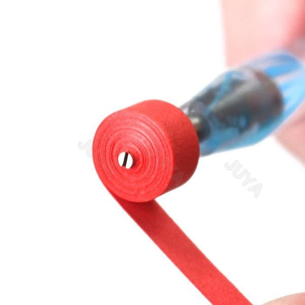 Juya Origami Set - QT03 - Quilling slitsade verktyg med rostfritt stålhuvud (blått, 3-st set)