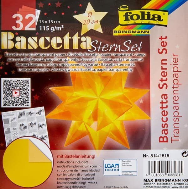 Folia bringmann origamispel - 814/1515 - Folia ritpapper - kreativa papper