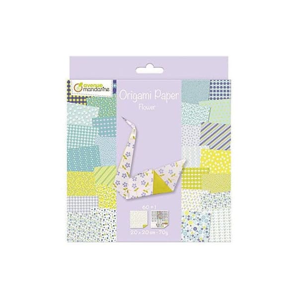 Origami Creative Kit: Pappersblommor