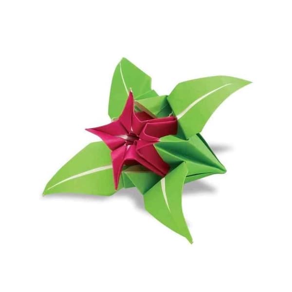 Ark av origamipapper att vika, 100 x 100 mm,