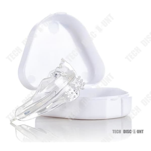 TD® dental apparat tänder uppriktning transparent rengöring rak tandring natt barn dag vuxen skydd solid box