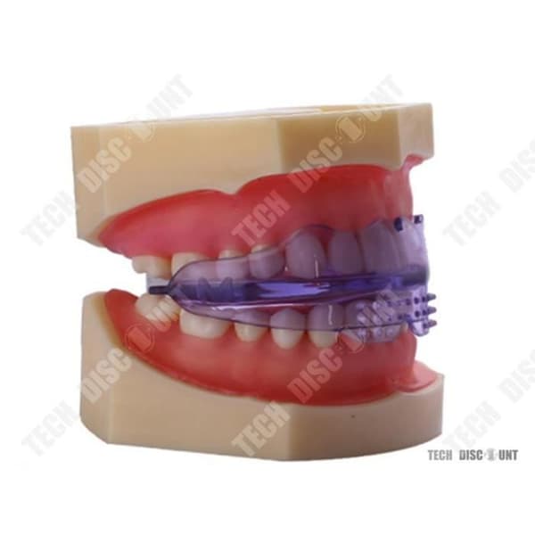 TD® dental apparat tänder uppriktning transparent rengöring rak tandring natt barn dag vuxen skydd solid box