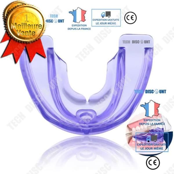TD® dental apparat tänder uppriktning transparent rengöring rak tandring natt barn dag vuxen skydd solid box