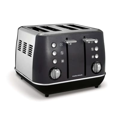 MORPHY RICHARDS Brödrost Evoke 4 Skivor Svart