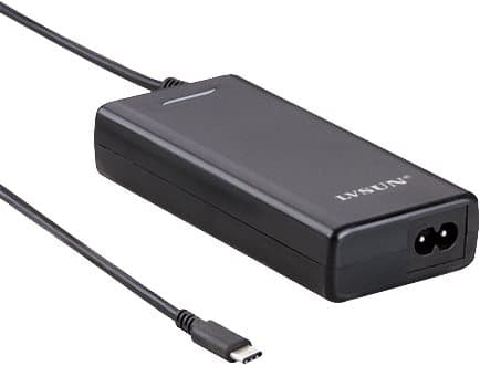 90W USB-C Wall charger, 2.4A, USB PD 2.0, black
