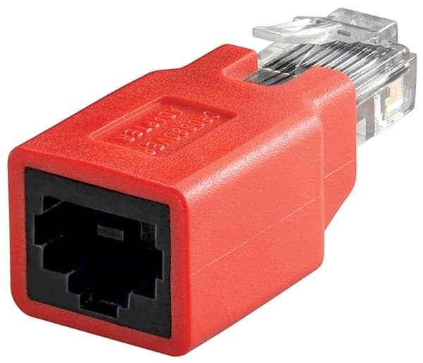 Goobay 68912, RJ45, RJ45, Rød