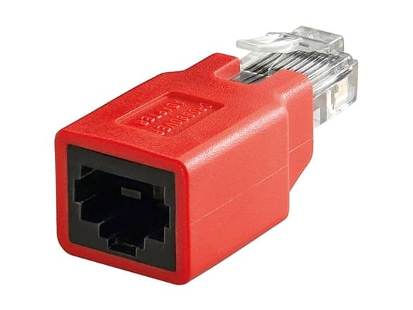 Goobay 68912, RJ45, RJ45, Rød
