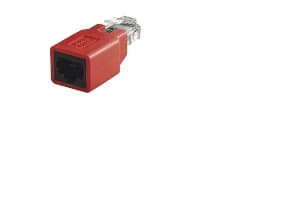 Goobay 68912, RJ45, RJ45, Rød