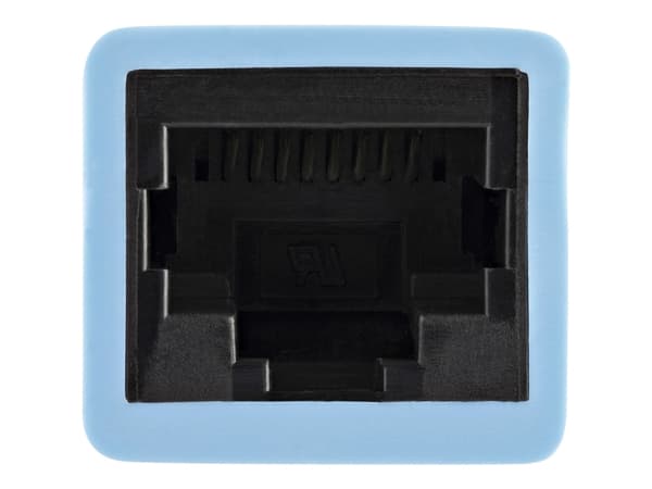 StarTech.com Cisco Console Rollover Adapter for RJ45 Ethernet Cable - Network adapter cable - RJ-45 (M) to RJ-45 (F) - blue - ROLLOVER - Nätverksadap