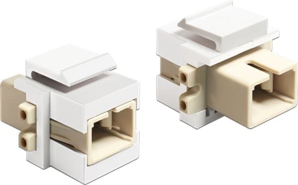 Delock - Kopplingsdon för nätverk - SC-läge (multi-mode) (hona) till SC-läge (multi-mode) (hona) - fiberoptisk