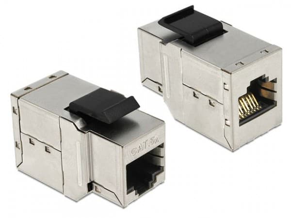 Delock - Modulär insats (koppling) - CAT 6a - STP - RJ-45