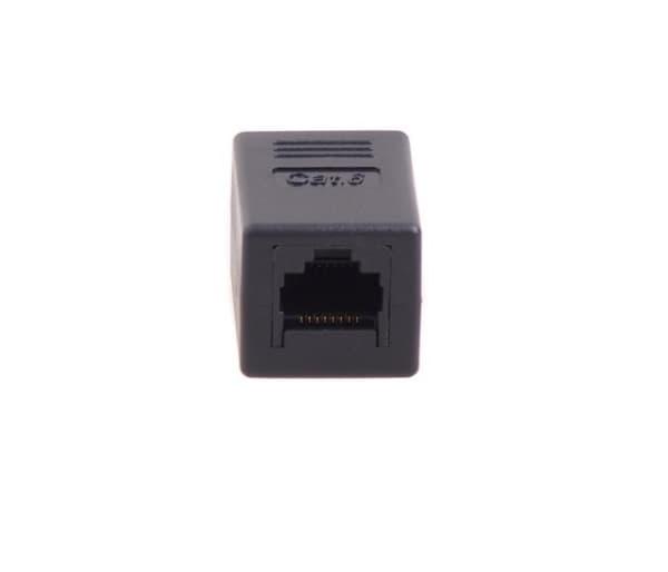 Maclean MCTV-811 - Kopplingsdon för nätverk - RJ-45 (hona) till RJ-45 (hona) - CAT 6 - svart