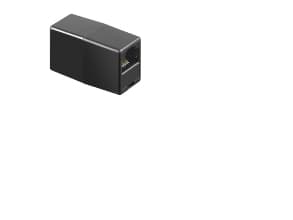 Goobay RJ-45 Adapter, RJ-45, RJ-45, Sort