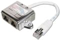 Miniatyrbild 3 av 5: DIGITUS - Nätverkskort - RJ-45 (hane) till RJ-45 (hona) - STP - CAT 5e
