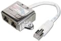 Miniatyrbild 4 av 5: DIGITUS - Nätverkskort - RJ-45 (hane) till RJ-45 (hona) - STP - CAT 5e