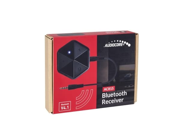 Audiocore AC815 Bluetooth-mottaker-klipsadapter - HSP, HFP, A2DP, AVRCP