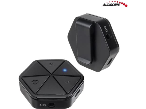 Audiocore AC815 Bluetooth-mottaker-klipsadapter - HSP, HFP, A2DP, AVRCP