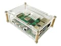 Pikkukuva 1 / 4: Joy-it rb-casep4+01 SBC-kabinetti Passer til: Raspberry Pi läpinäkyvä