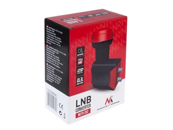 Maclean Twin MCTV-252 -MCTV-252 LNB-satelliittimuunnin