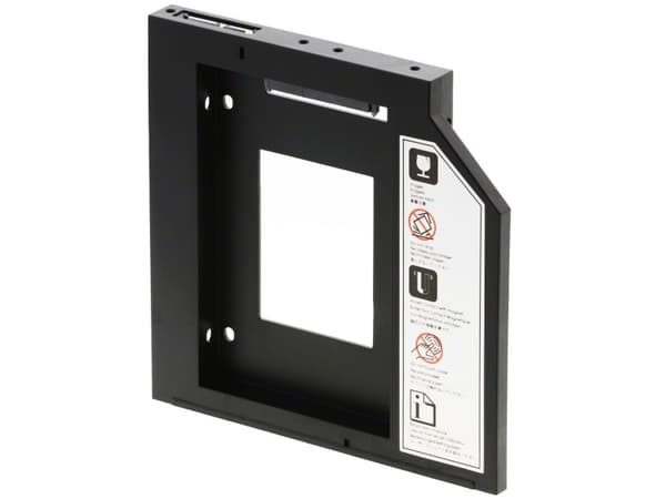 Delock - Uttagbar harddiskramme - 2.5" - fra 5,25" Slim Line til 2,5"