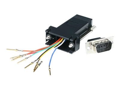 StarTech.com DB9 to RJ45 Modular Adapter - M/F - Serial adapter - DB-9 (M) to RJ-45 (F) - GC98MF - Seriell adapter - DB-9 (hann) til RJ-45 (hunn) - f