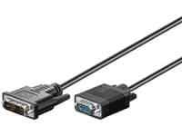 Goobay MMK 632-200 12+5 - 15 pin HD 2m, 2 m, DVI-I, VGA (D-Sub), Hanstik/Hanstik