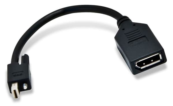 Matrox TripleHead2go upgrade - DisplayPort-sovitin - Mini DisplayPort (han) til DisplayPort (hun) - Matrox M9138, M9148, M9188; Graphics eXpansion Mo