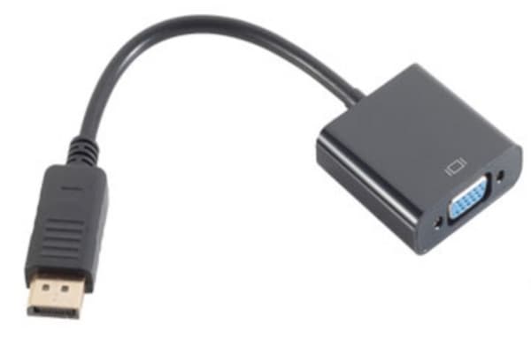 shiverpeaks BS14-05009, VGA (D-Sub), DisplayPort, Hankjønn, Hunkjønn, Gull, Sort