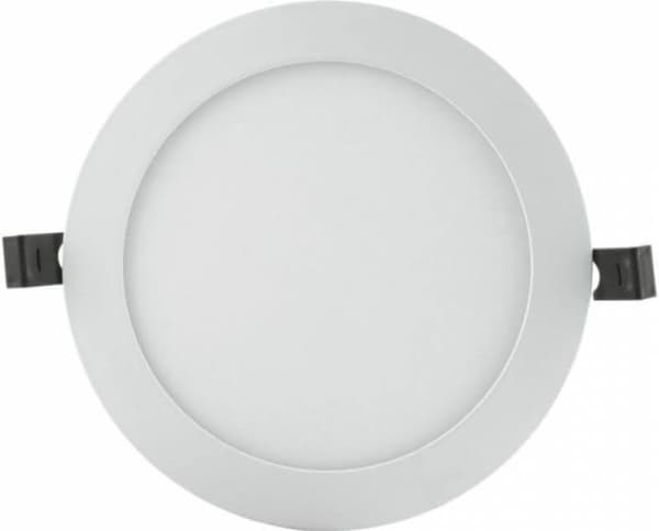LEDVANCE DL SLIM ALU DN 180 17 W 4000 K WT, 1 ampuller, 4000 K, 1400 lm, IP20, Hvit