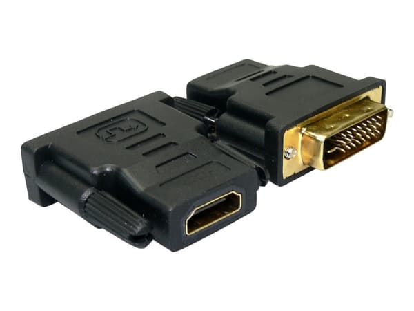 Sandberg Adapter DVI-M - HDMI-F Sort
