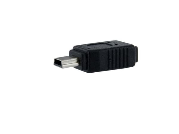 StarTech.com Micro USB to Mini USB 2.0 Adapter - Micro USB (f) to Mini USB (m) (UUSBMUSBFM) - USB-adapter - Micro-USB type B (hunn) til mini-USB type