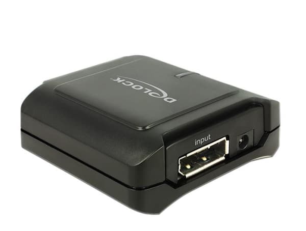 Delock Delock Displayport 1.2 Repeater 4K 60 Hz - Forsterker - DisplayPort - 20-pins DisplayPort / 20-pins DisplayPort - opp til 40 m
