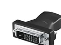 LogiLink - Video adapter - dobbeltlenke - HDMI hunn til DVI-D hann - svart - tommelskruer
