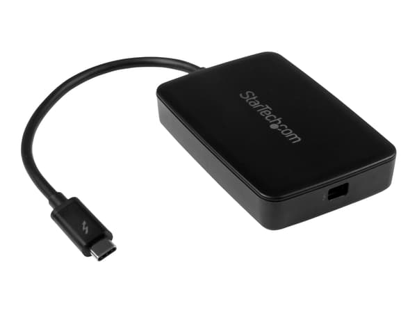 StarTech.com Thunderbolt 3 till Thunderbolt-adapter - Windows och Mac - Thunderbolt-adapter - Mini DisplayPort (hona) till 24 pin USB-C (hane) - 28 c