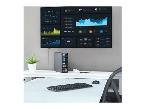 StarTech.com DisplayPort to DVI Adapter - 1920x1200 - Display Port to DVI Dongle - Passive DP to DVI-D Adapter (DP2DVI) - DisplayPort-adapter - enkel