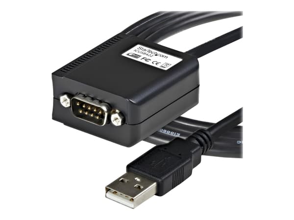 StarTech.com 6 ft Professional RS422/485 USB Serial Cable Adapter w/ COM Retention (ICUSB422) - Seriell adapter - USB - RS-422/485