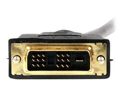 StarTech.com 2m High Speed HDMI Cable to DVI Digital Video Monitor - Adapterkabel - HDMI hann til DVI-D hann - 2 m - svart