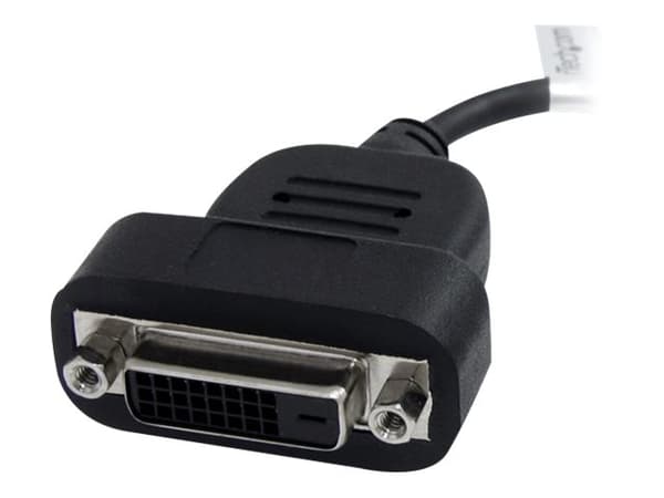 StarTech.com DisplayPort to DVI Adapter - Active Conversion - 1920x1200 - DP to DVI Single Link Converter for DVI-D Display (DP2DVIS) - DisplayPort-a