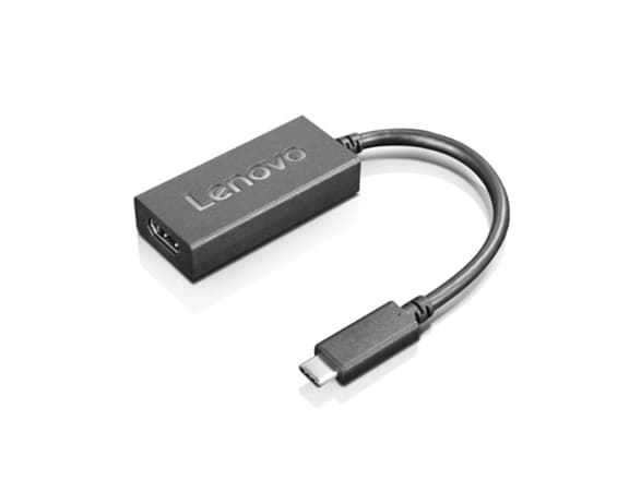 Lenovo - Video adapter - 24 pin USB-C hann til HDMI hunn - svart - støtte for 4K 60 Hz (3840 x 2160)