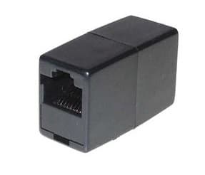 S-Conn TC 71220-6, RJ12, RJ12, Svart