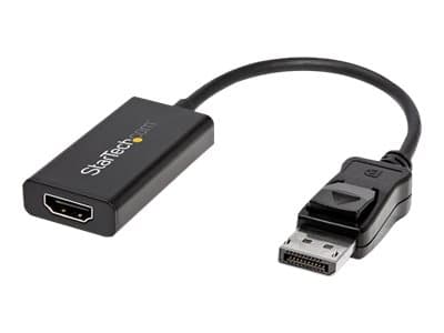 StarTech.com DisplayPort to HDMI Adapter, 4K 60Hz HDR10 Active DisplayPort 1.4 to HDMI 2.0b Video Converter, 4K DP to HDMI Adapter Dongle for Monitor