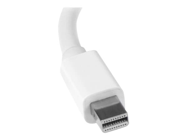 StarTech.com A/V-reseadapter: 2-i-1 Mini DisplayPort till HDMI eller VGA-konverterare - Videokonverterare - DisplayPort - HDMI, VGA - vit - för Apple