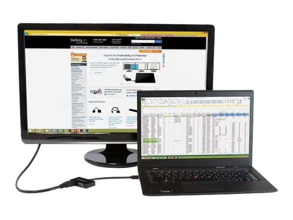 StarTech.com MDP2HDVGA, 0,15 m, 1920 x 1200 pikseliä, 720p, 1080p, Musta, CE, FCC, REACH, 0 - 60 °C