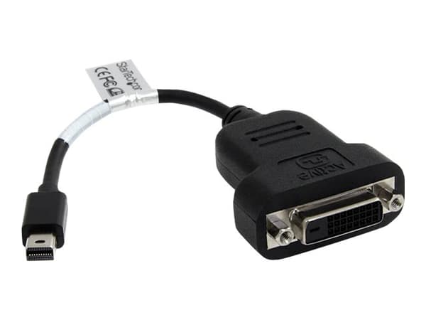 StarTech.com Mini DisplayPort to DVI Adapter - 1080p - Single Link - Active - Mini DP (Thunderbolt) to DVI Monitor Adapter (MDP2DVIS) - DVI-adapter -