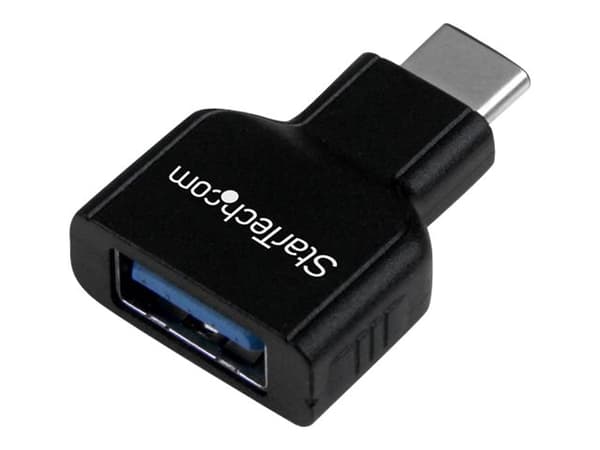 StarTech.com USB-C till USB-A-adapter - M/F - USB 3.0 - USB-adapter - 24 pin USB-C (hane) till USB typ A (hona) - USB 3.1 - svart - för P/N: HB31C2A1